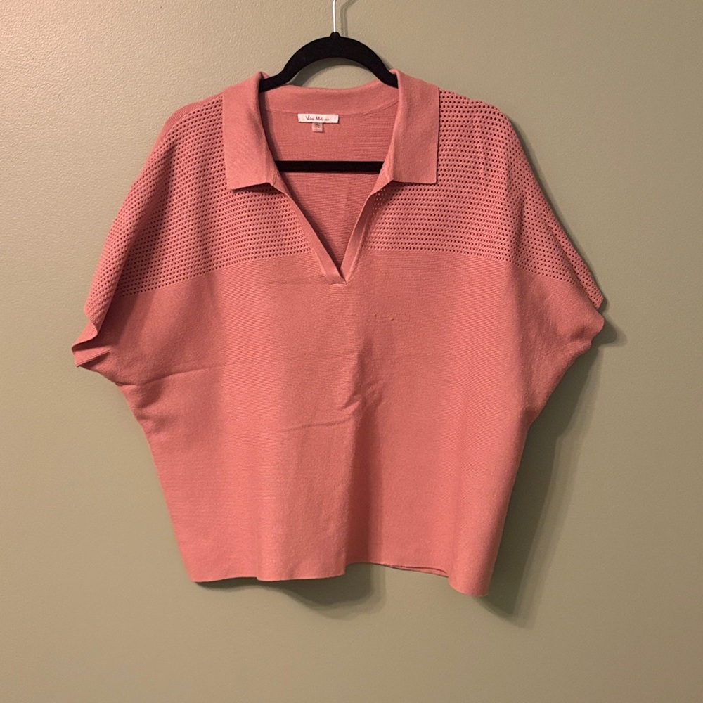 Women's Pink Knit Top